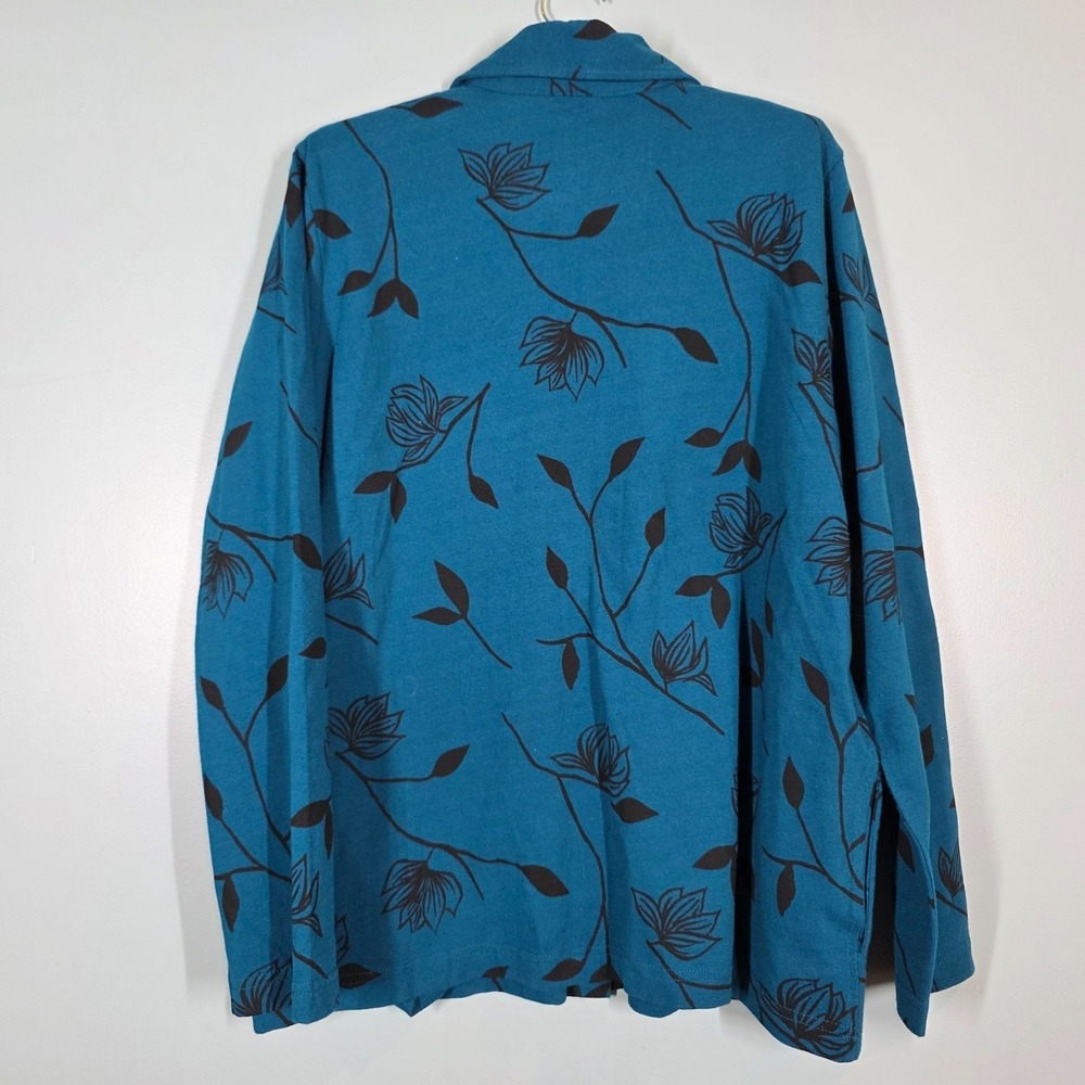 M Mac Vermont Country Store Women's Jacket Top Size M Blue/Black NWT Pockets - Picture 2 of 10